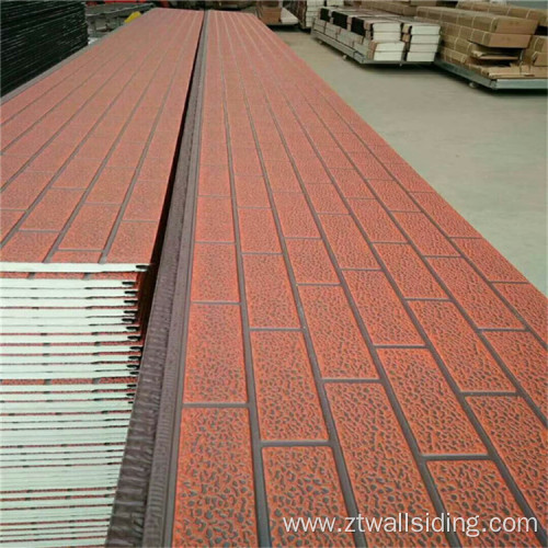 Brick Insulated Metal Wall Panel For Prefab House
